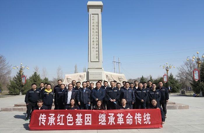 汲取紅色力量，傳承紅色精神（攝影：莫麗代）