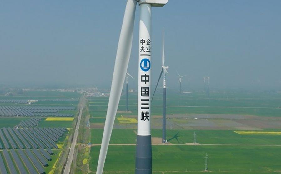 湖北能源首個超高混塔平原風電項目——新能源公司天門凈潭風電場 湖北能源首個超高混塔平原風電項目——新能源公司天門凈潭風電場